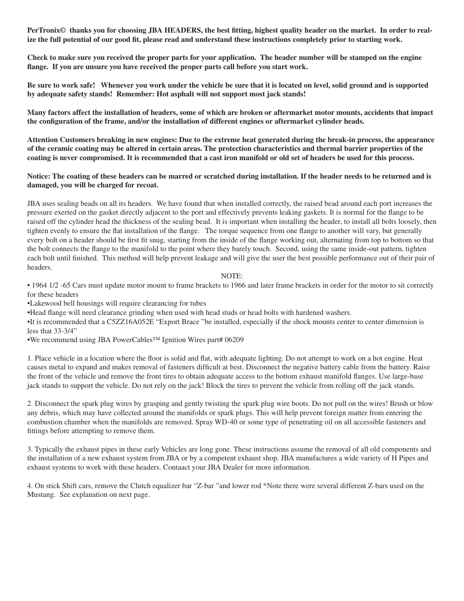JBA 1650SJT User Manual | Page 2 / 5