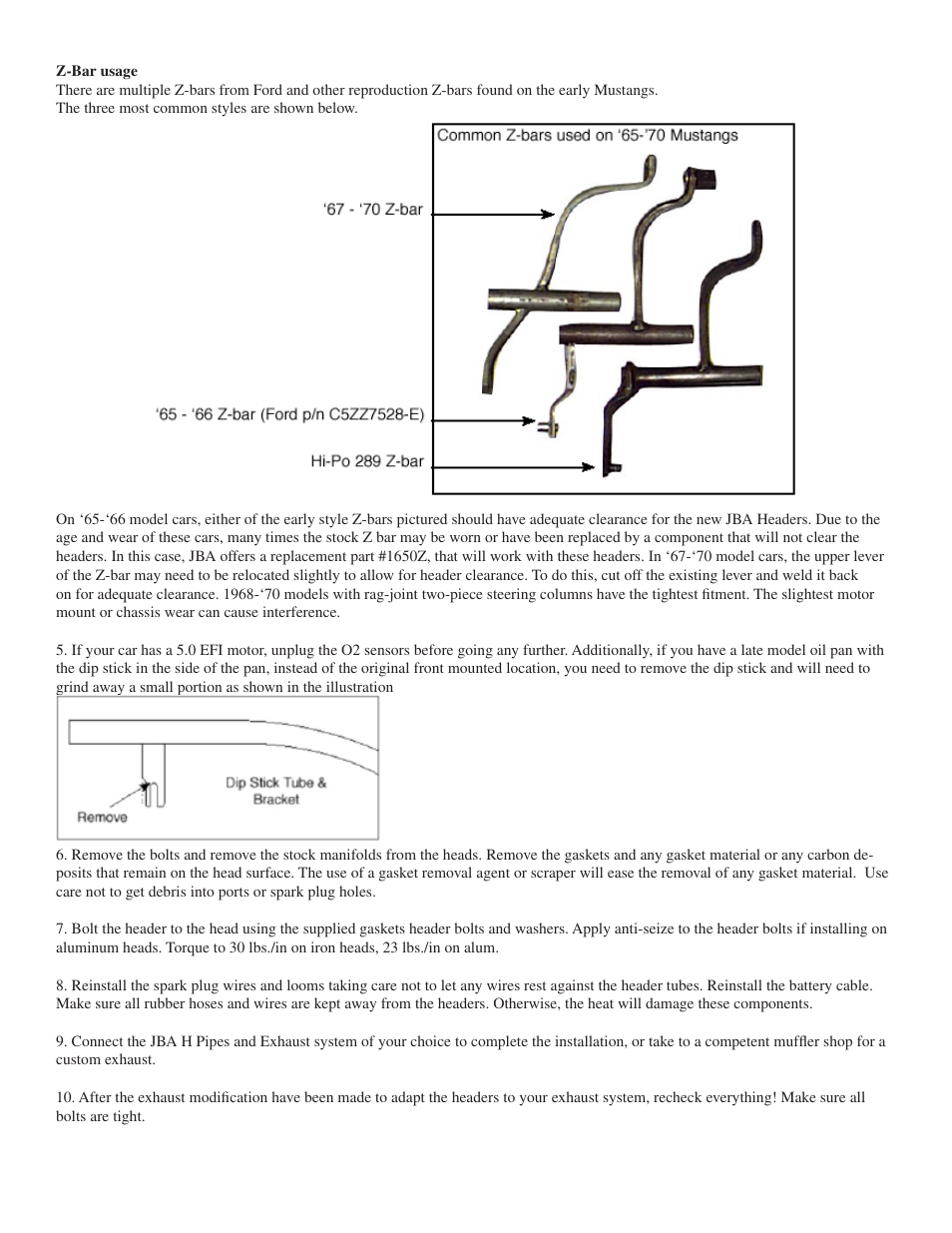 JBA 1650SJT User Manual | Page 3 / 5