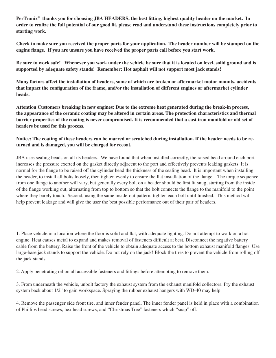 JBA 1676SJT User Manual | Page 2 / 5