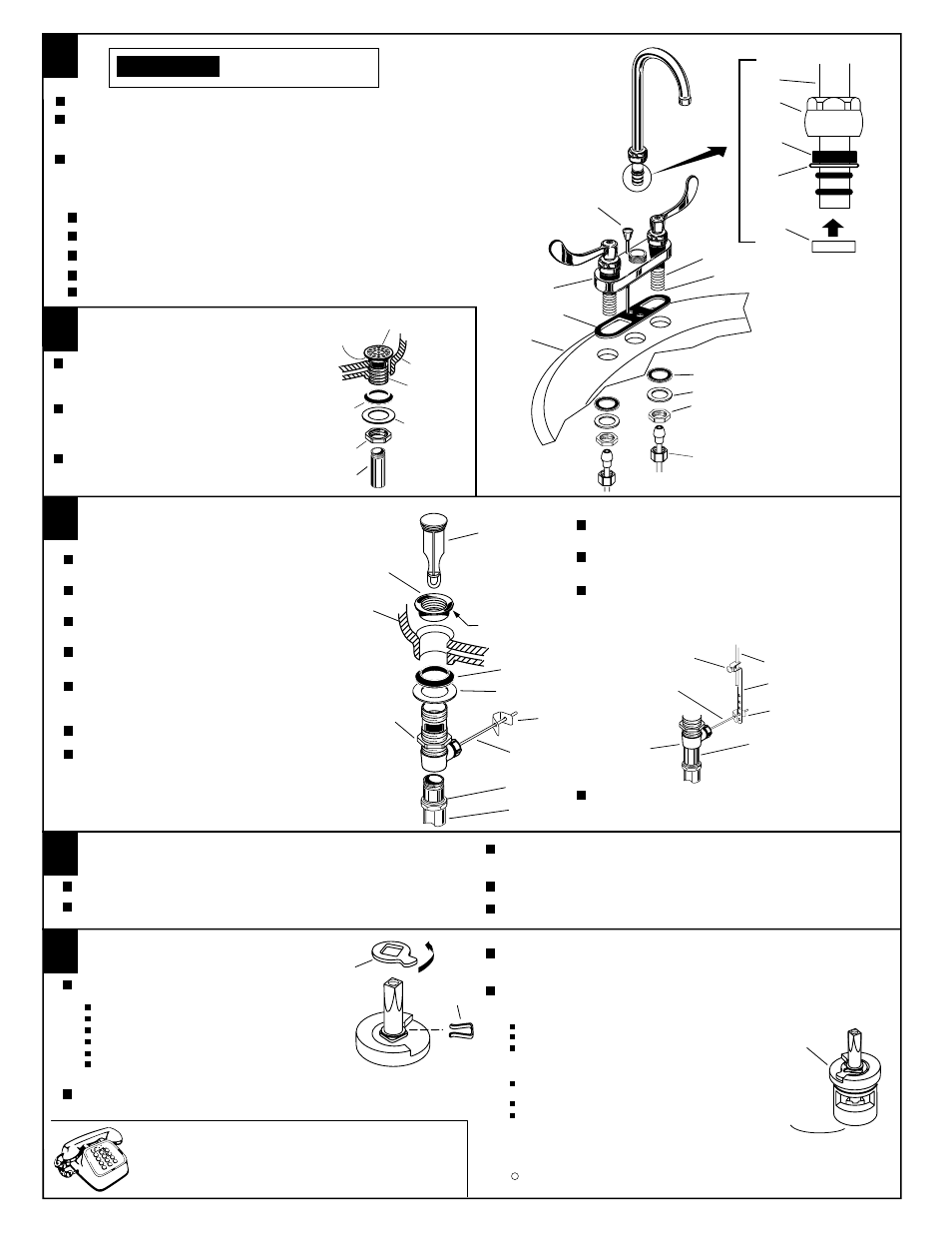 Caution | American Standard 7501 Series User Manual | Page 2 / 2