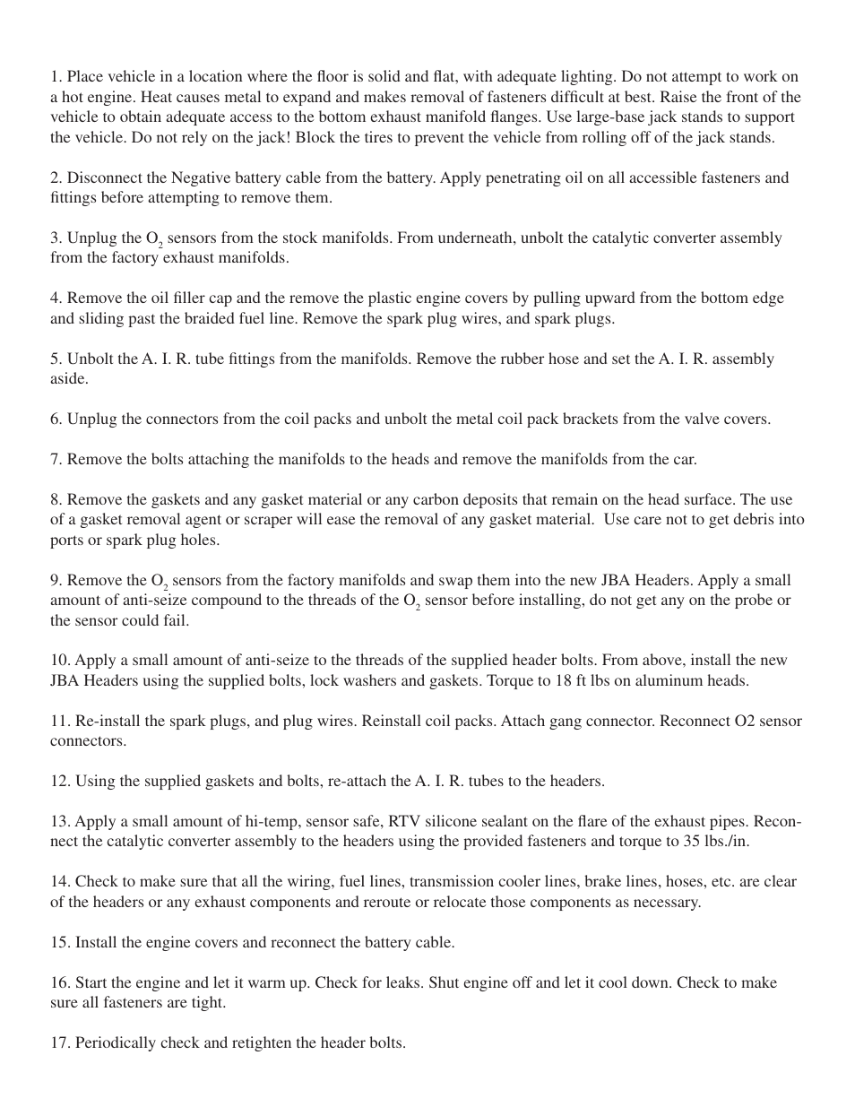 JBA 1817S-5JT User Manual | Page 3 / 5
