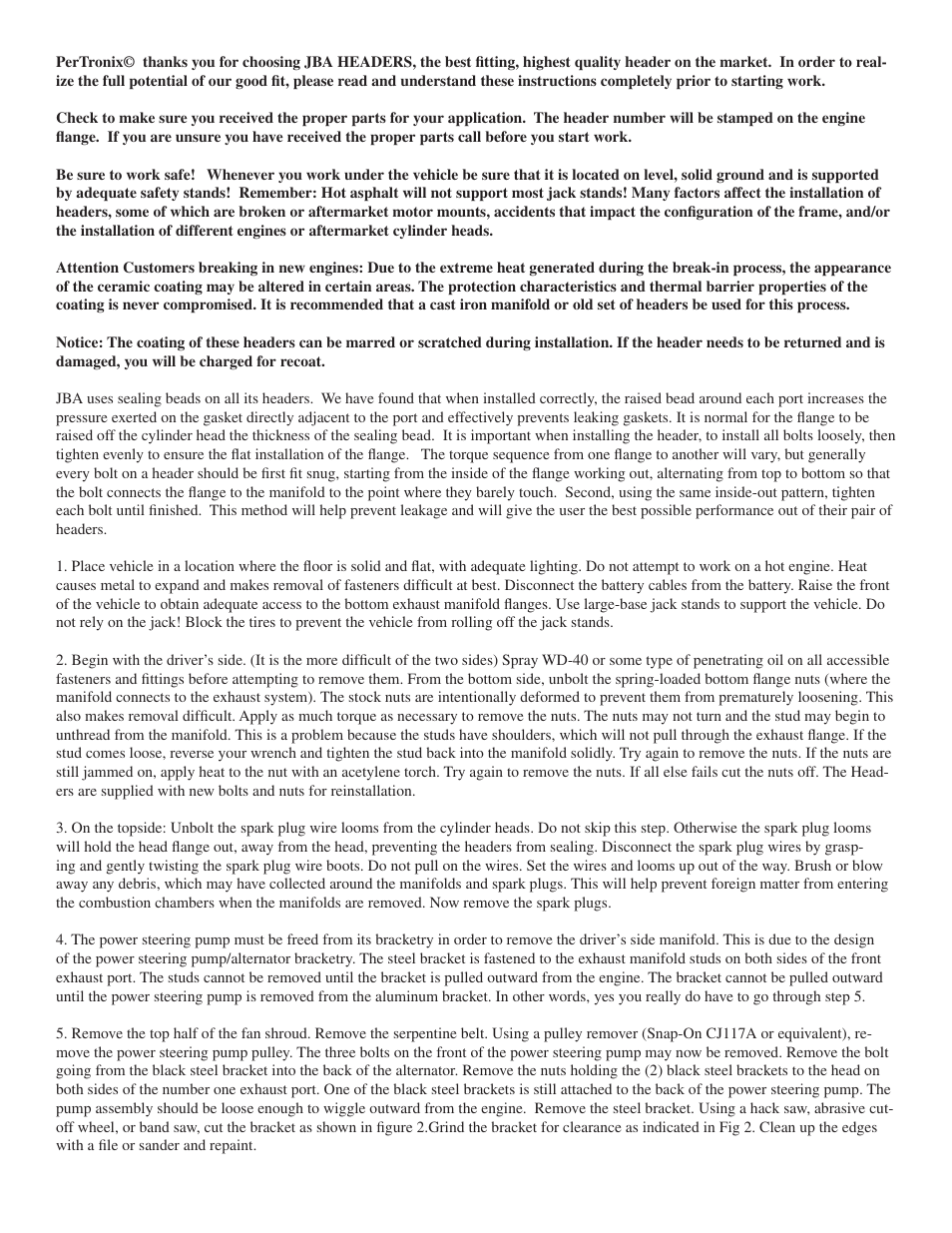 JBA 1840S-4JT User Manual | Page 2 / 5