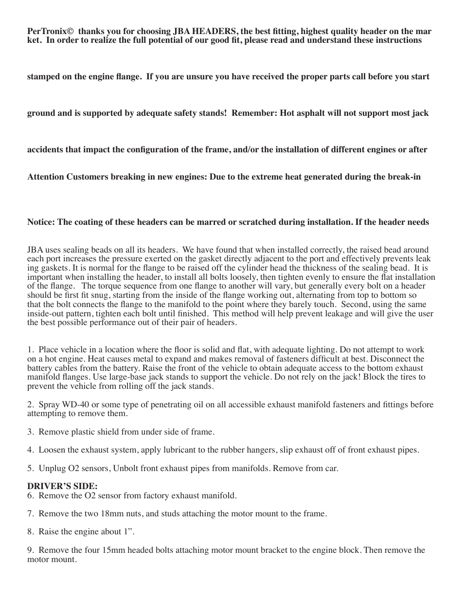 JBA 1964SJT User Manual | Page 2 / 5