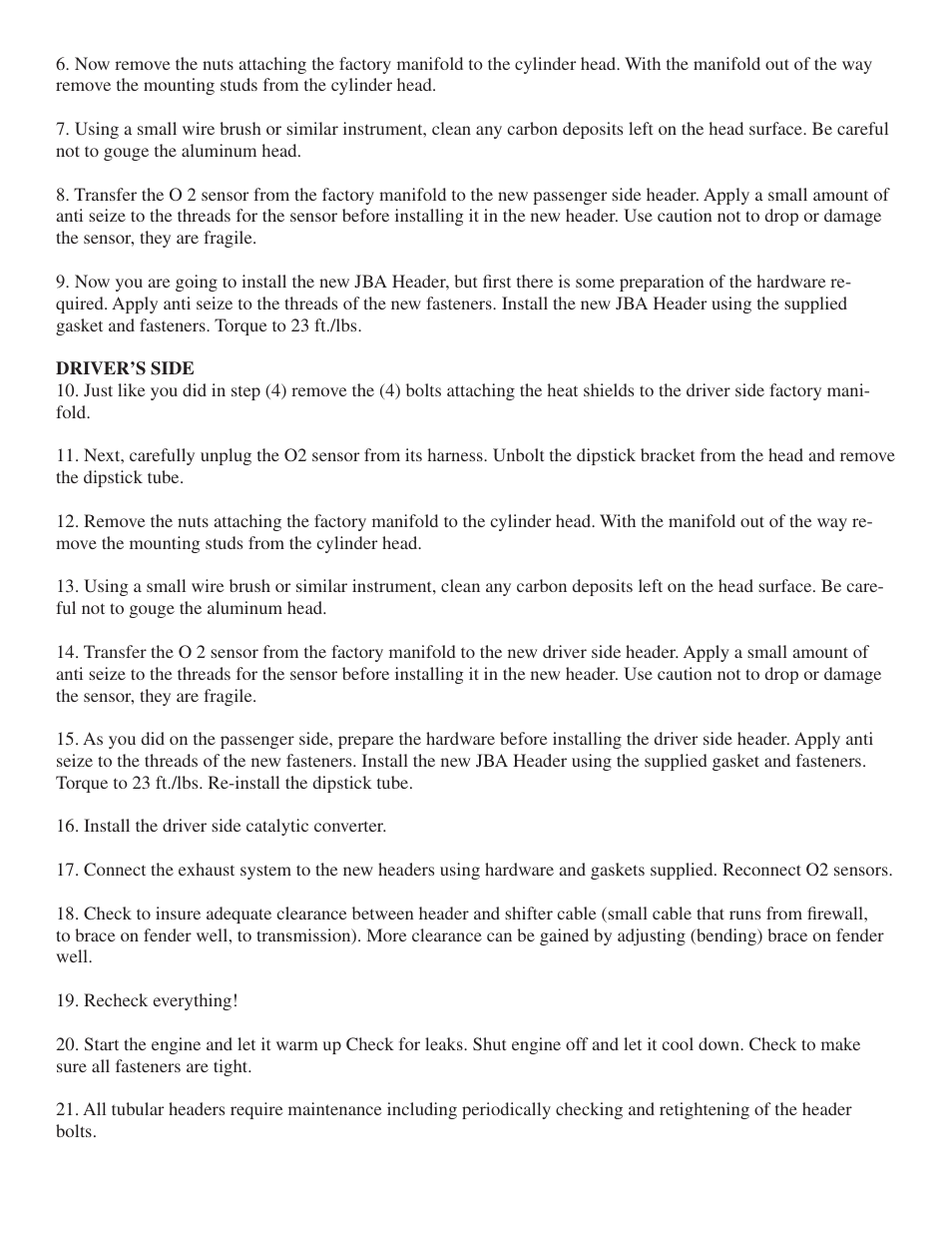 JBA 2010SJT User Manual | Page 3 / 5