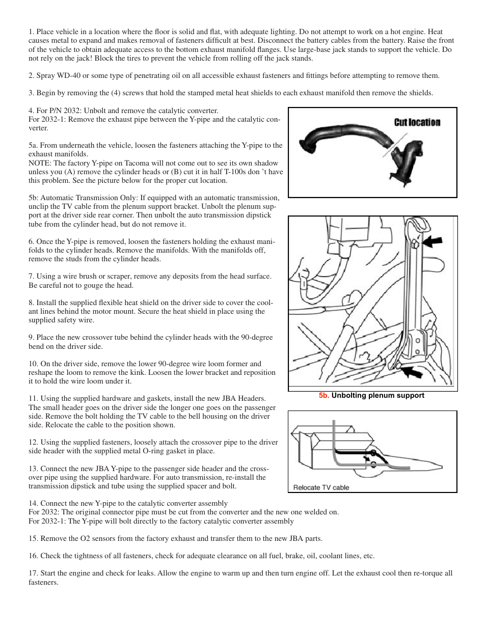 JBA 2032SJT User Manual | Page 3 / 5