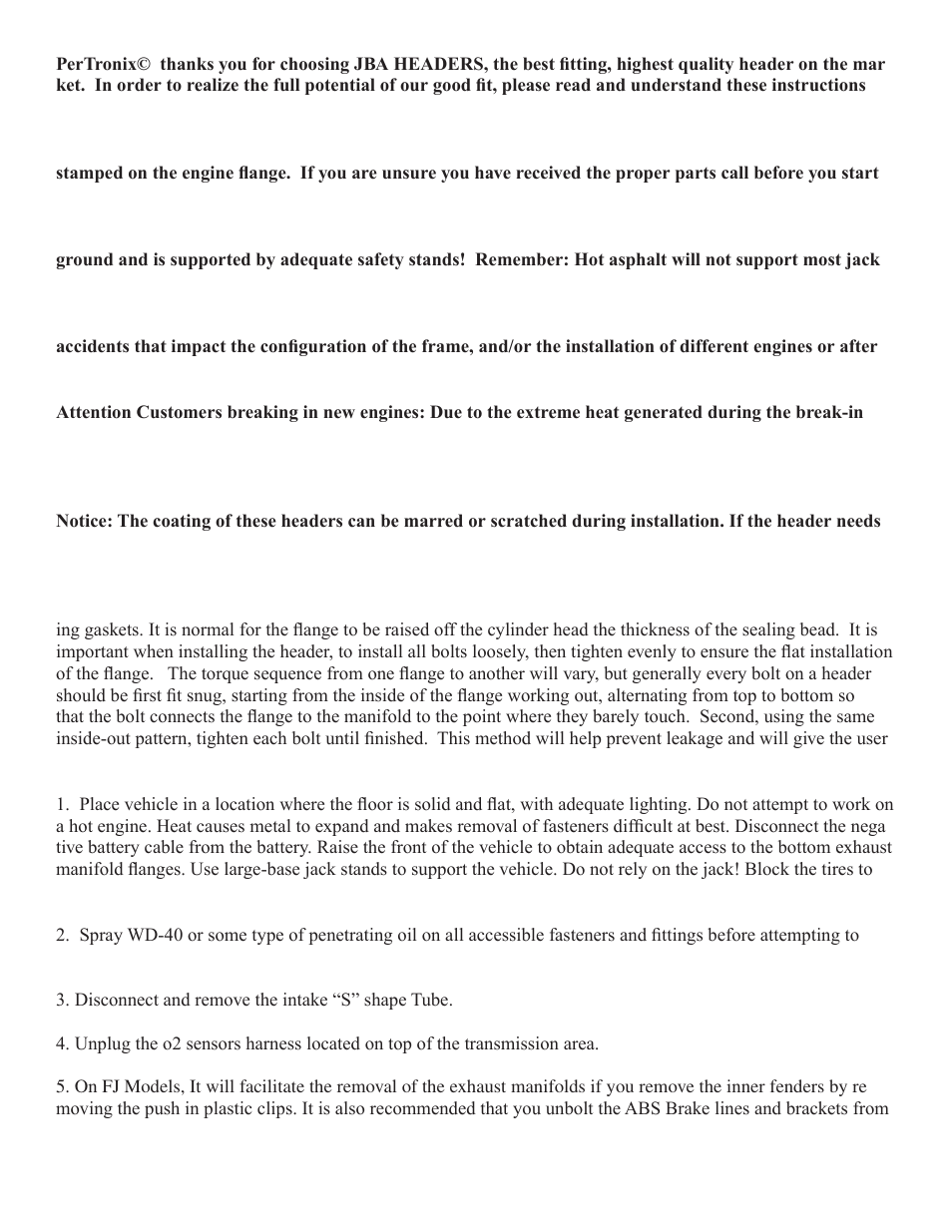 JBA 6035SJT User Manual | Page 2 / 5