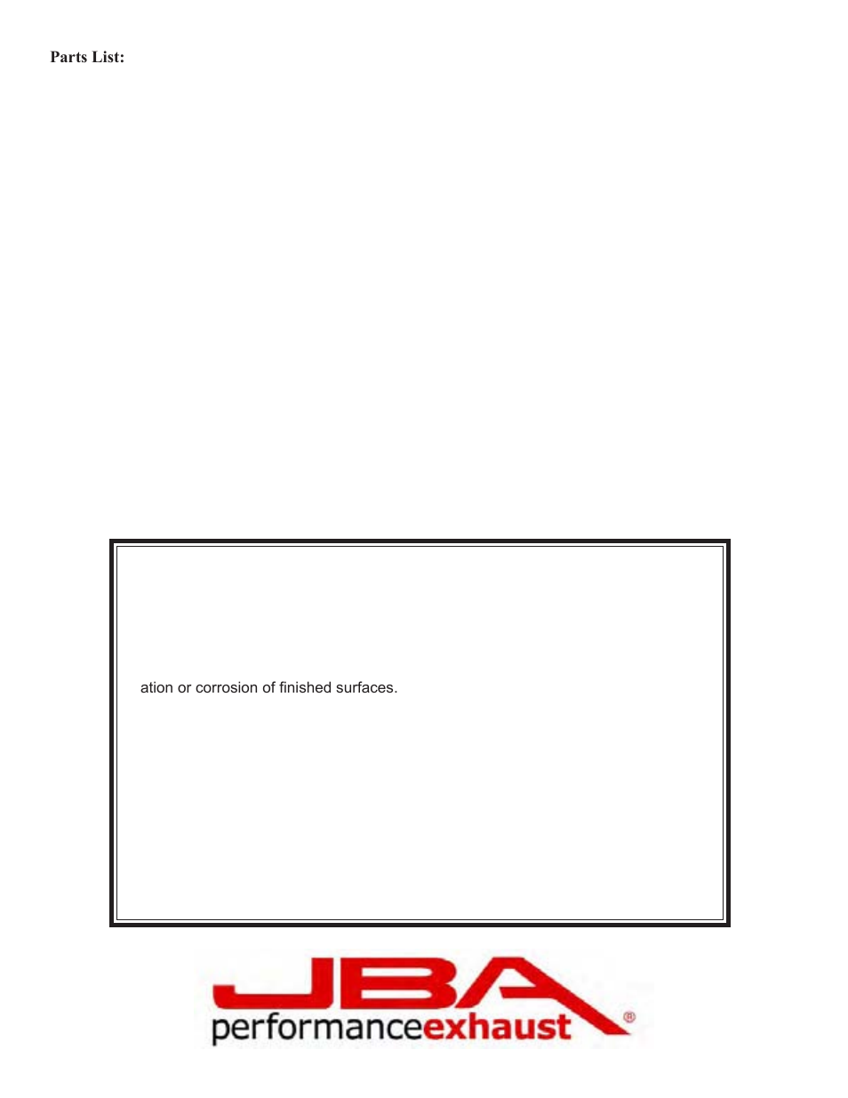 Limited one year warranty | JBA 6035SJT User Manual | Page 4 / 5