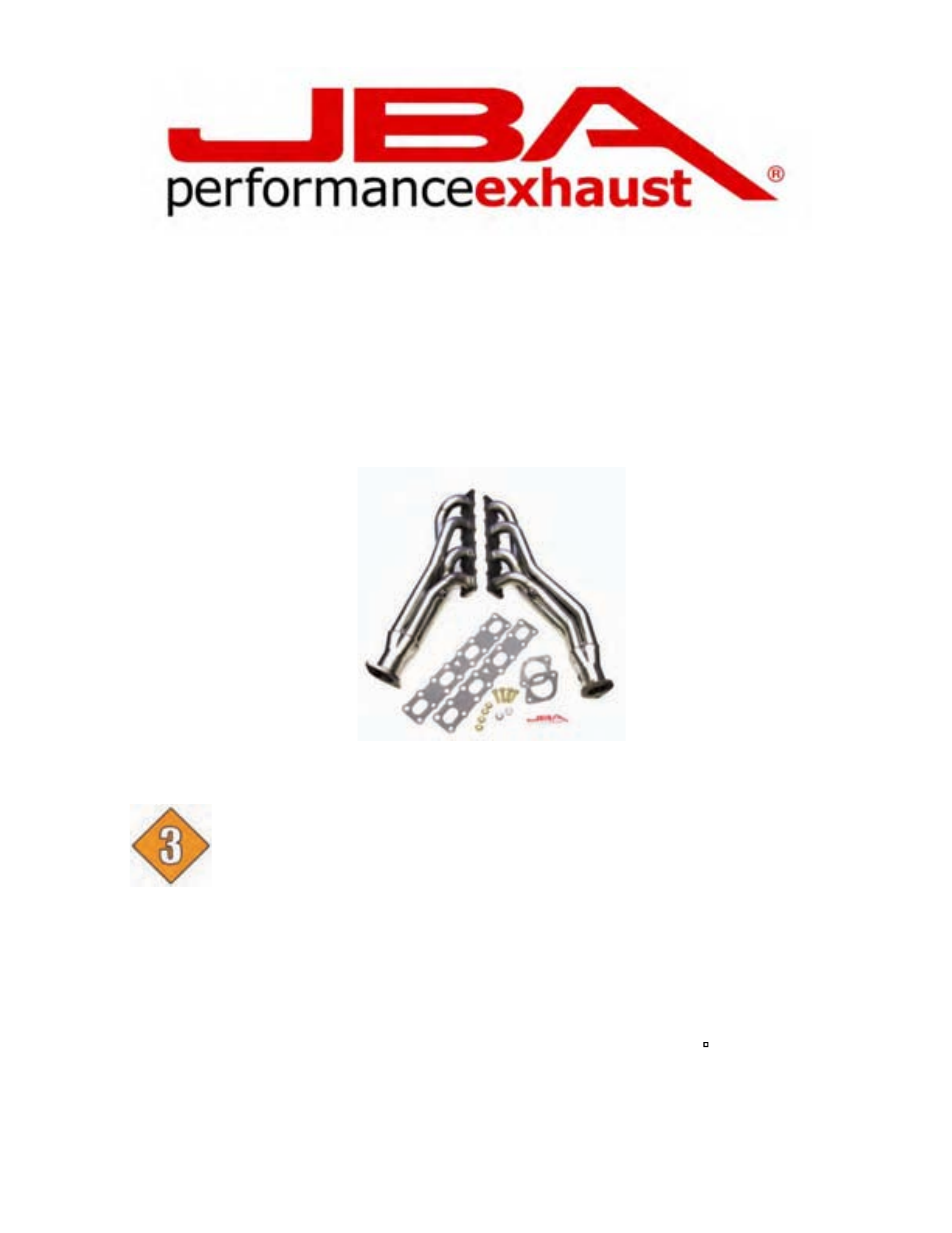 JBA 6400SJT User Manual | 5 pages