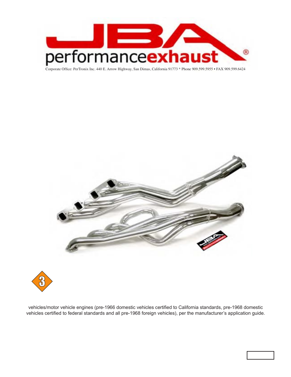 JBA 6611SJT User Manual | 5 pages