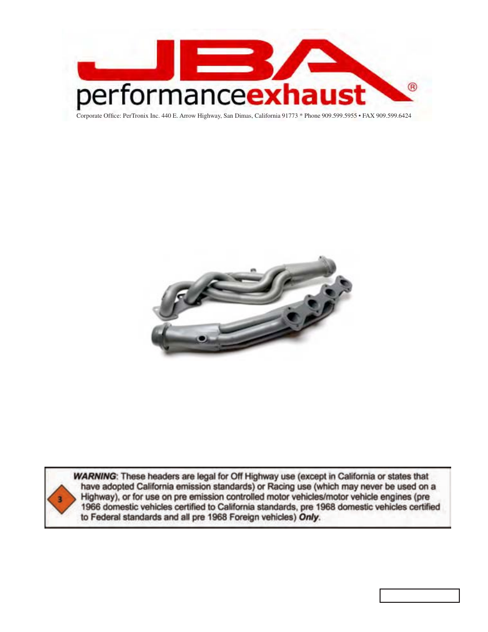 JBA 6635SJT User Manual | 5 pages