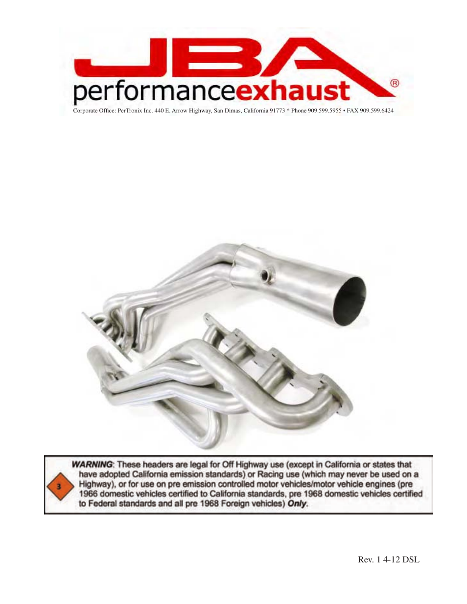 JBA 6675SJT User Manual | 5 pages