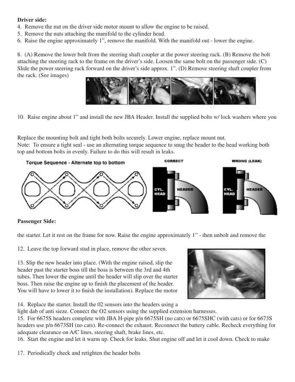 JBA 6675SJT User Manual | Page 3 / 5