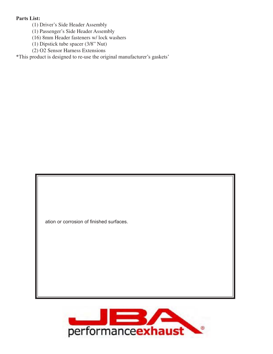 Limited one year warranty | JBA 6675SJT User Manual | Page 4 / 5
