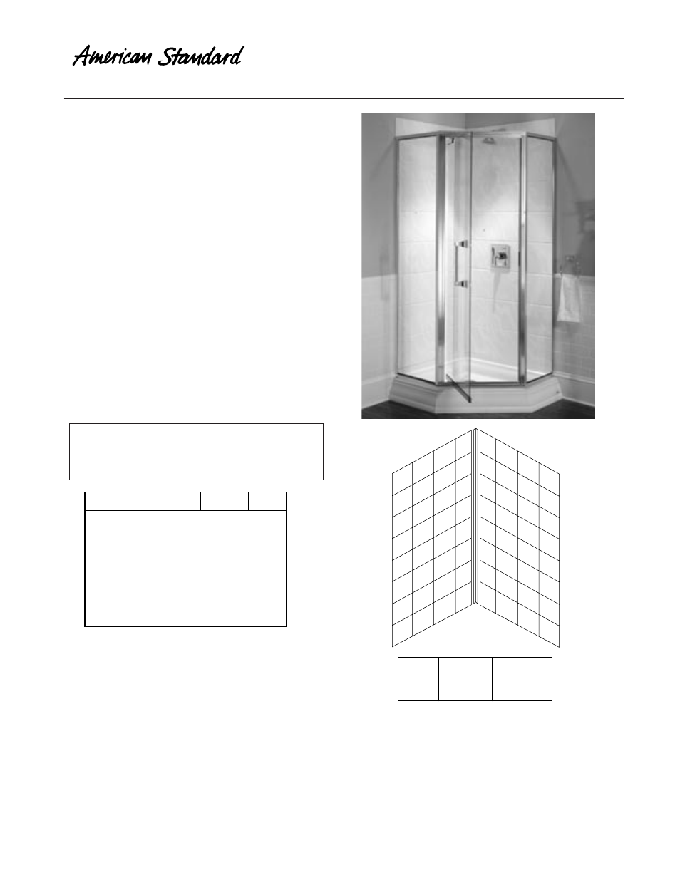 American Standard Town Square 3838.NEOETS2 User Manual | 1 page