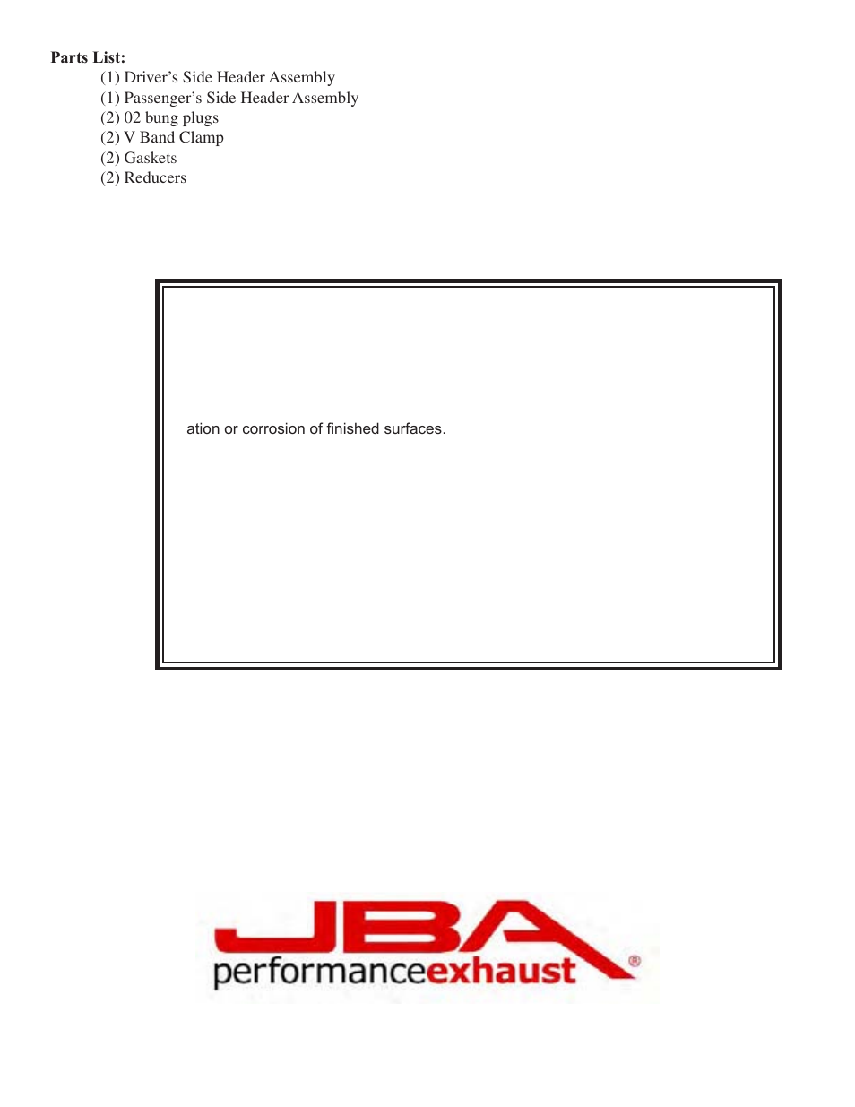 Limited one year warranty | JBA 6685SJT User Manual | Page 4 / 5