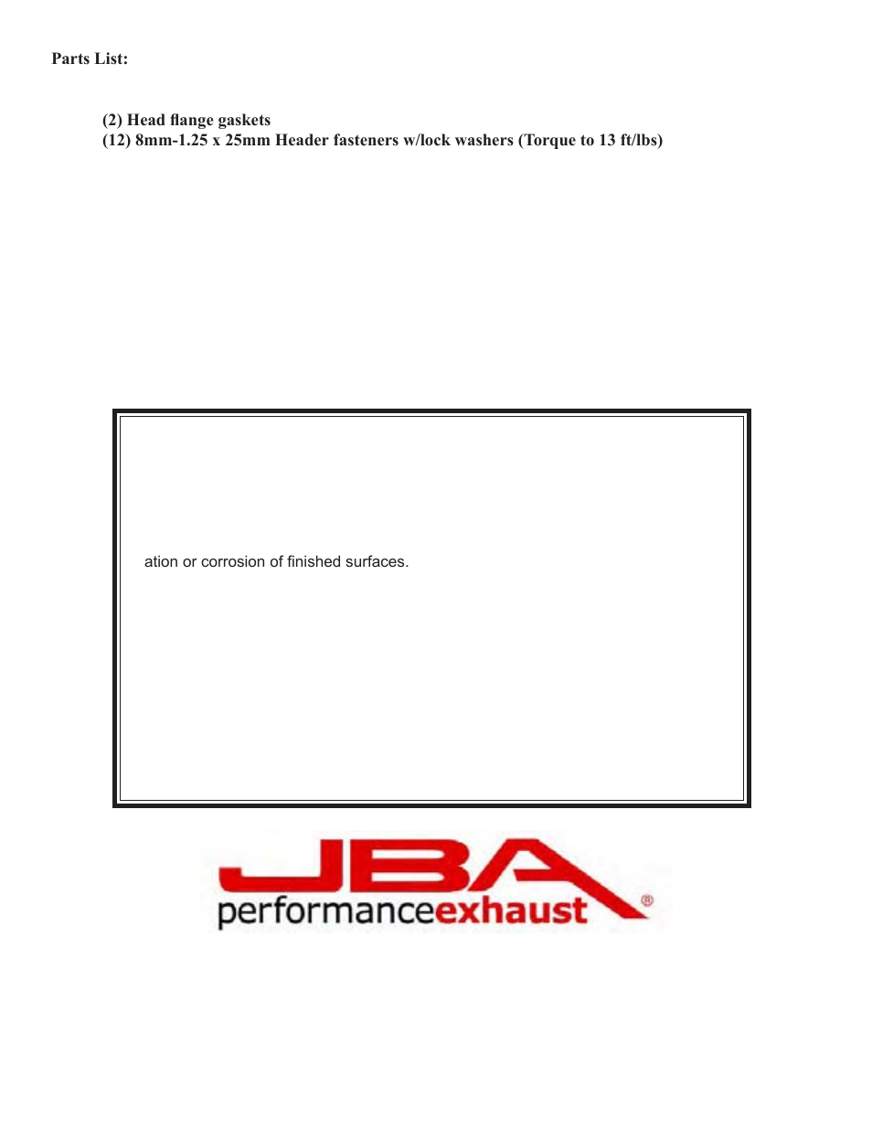 Limited one year warranty | JBA 36813S User Manual | Page 4 / 5