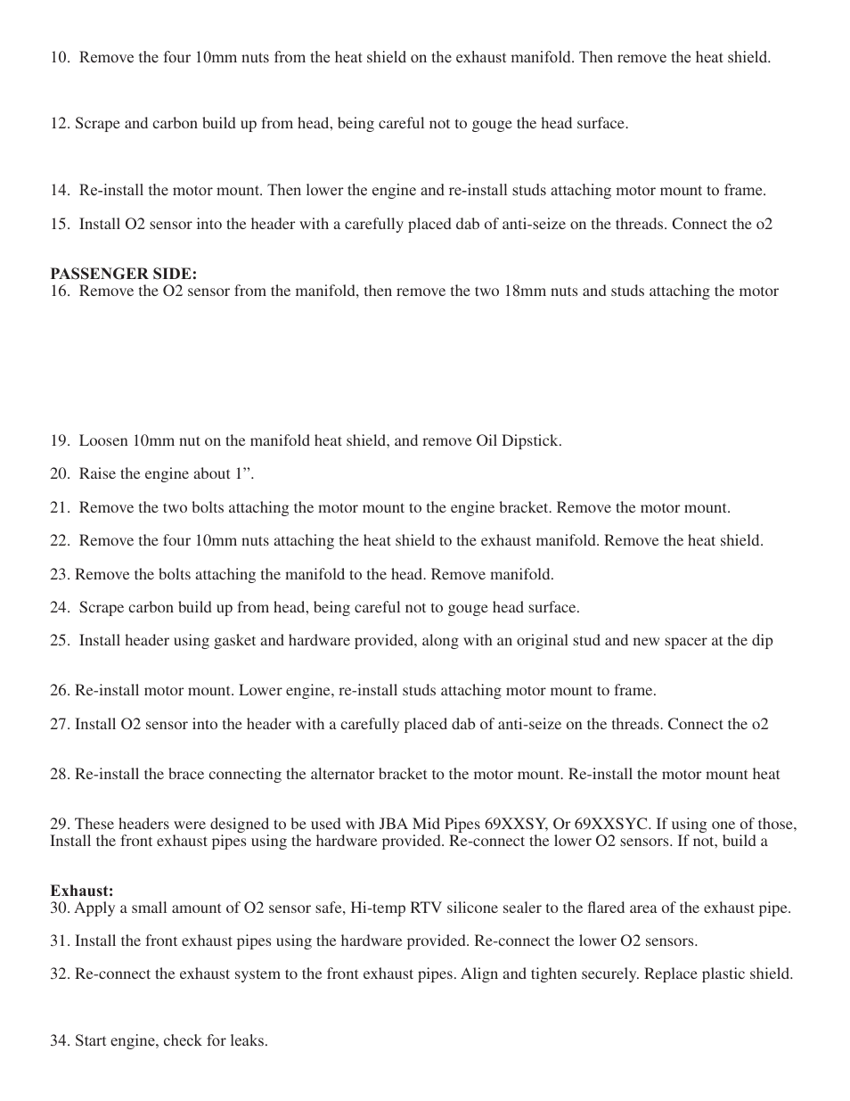 JBA 6965SJT User Manual | Page 3 / 5