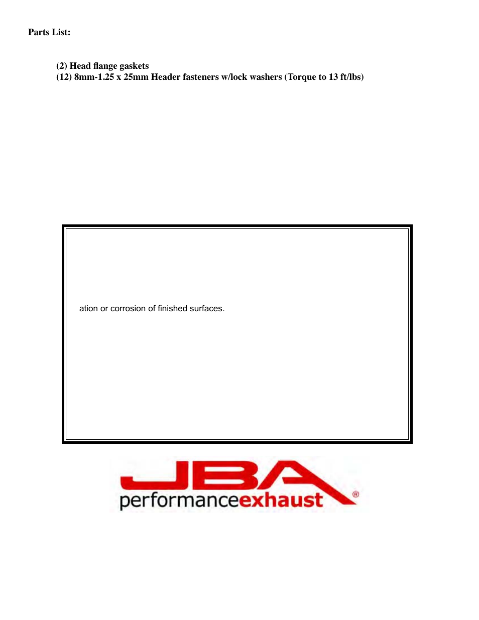 Limited one year warranty | JBA 6811SJS User Manual | Page 4 / 4