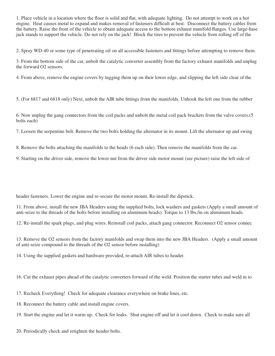 JBA 6819SJT User Manual | Page 3 / 5