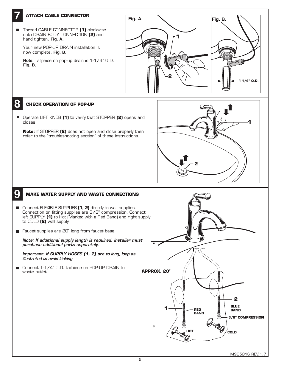 American Standard PORTSMOUTH 7420.101 User Manual | Page 3 / 6