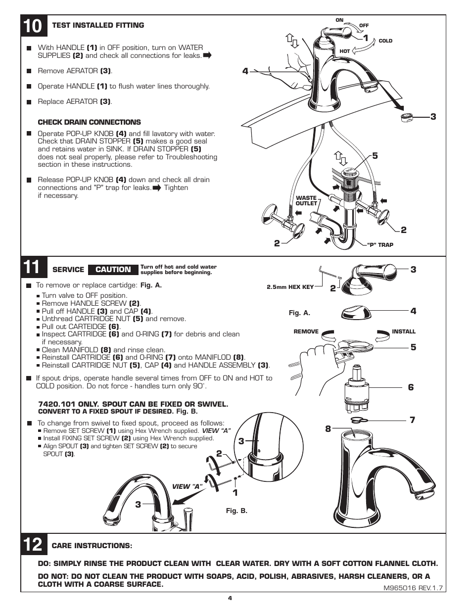 American Standard PORTSMOUTH 7420.101 User Manual | Page 4 / 6