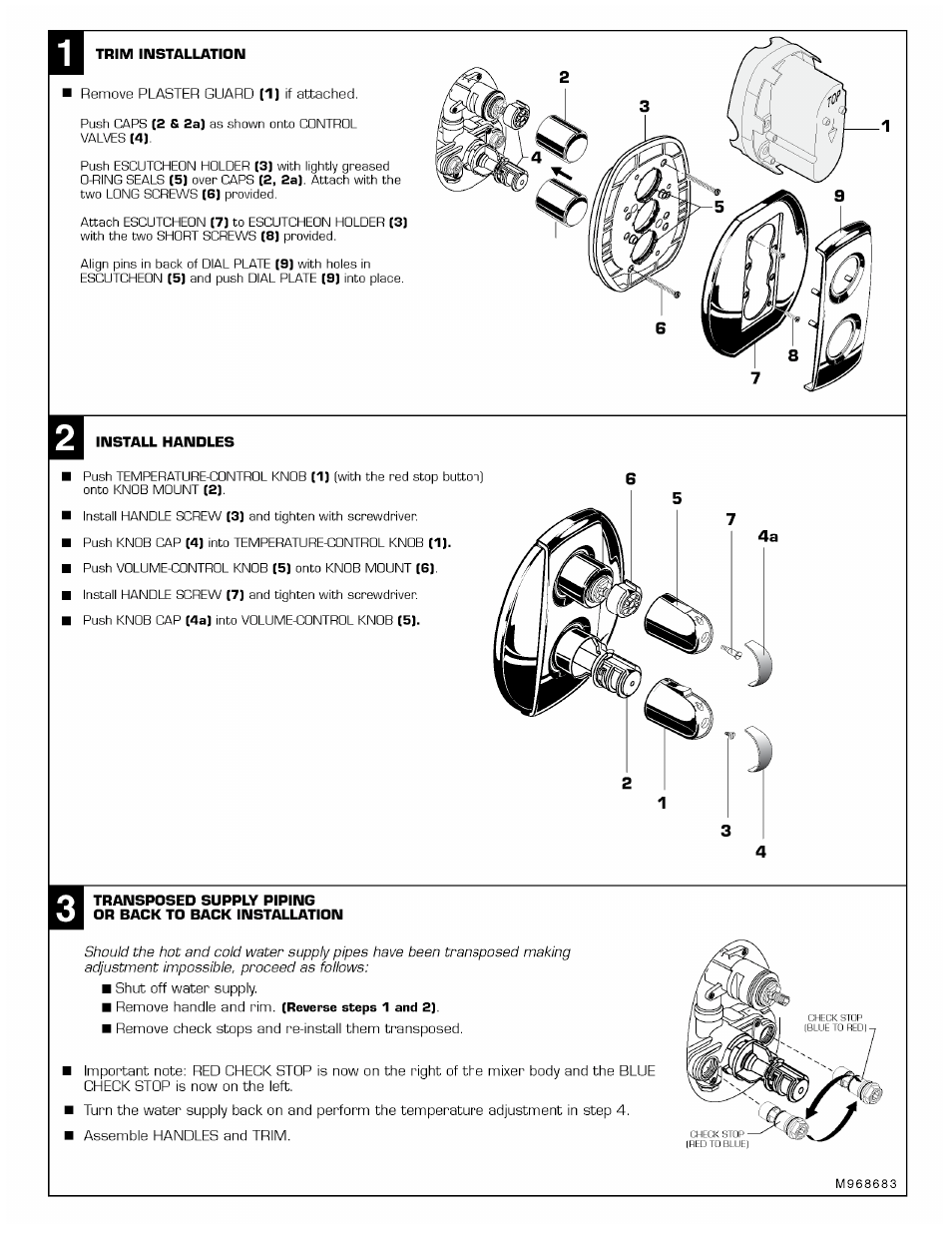 American Standard Ceratherm T203.740 User Manual | Page 2 / 10