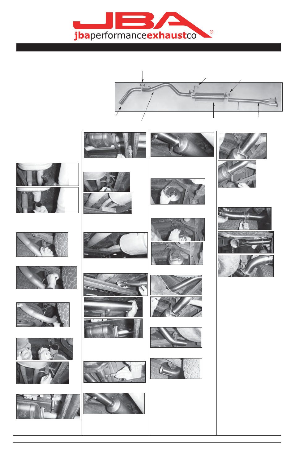 JBA 40-3001 User Manual | 1 page