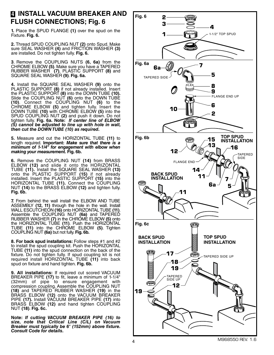 American Standard SELECTRONIC 6068.26X User Manual | Page 5 / 13