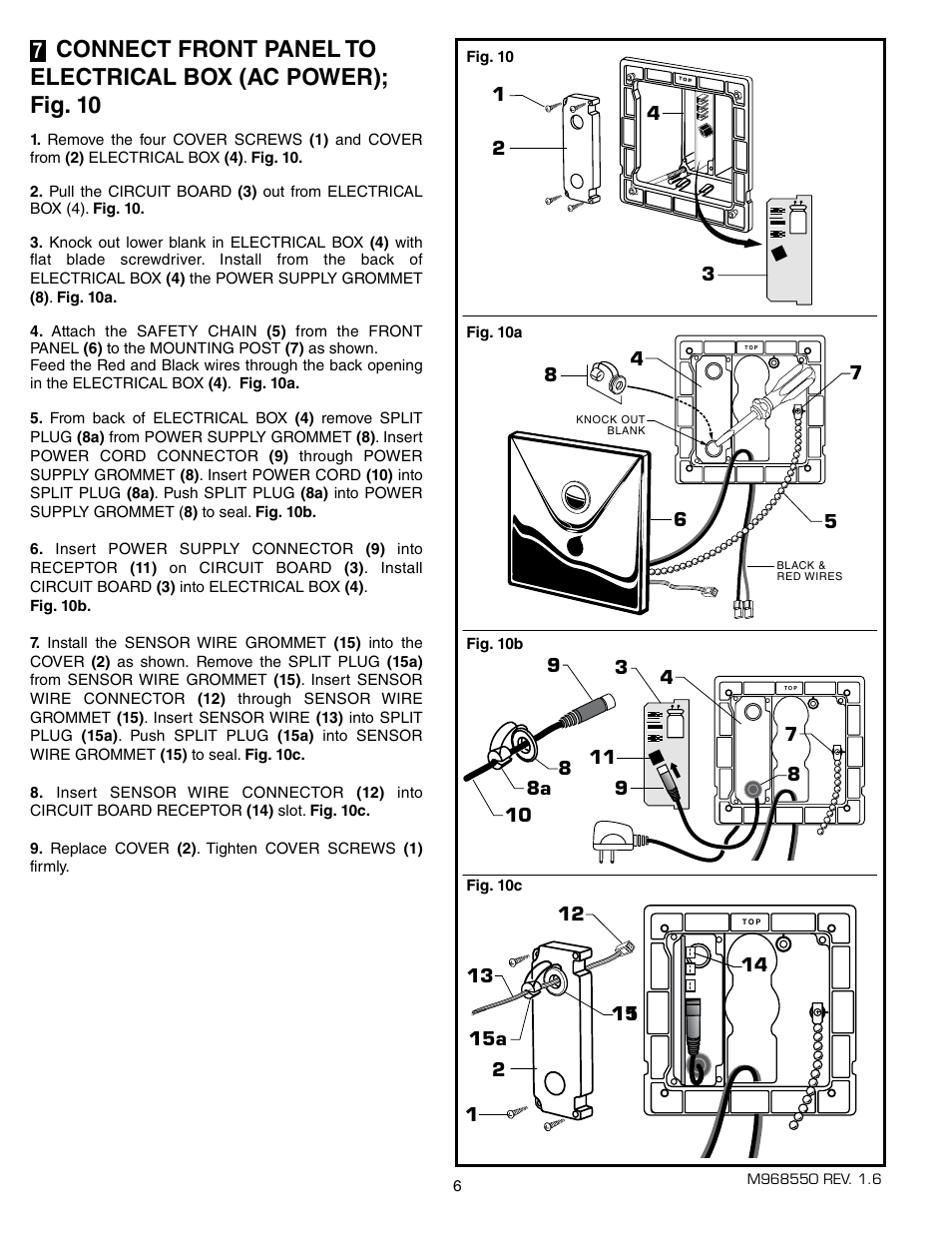 American Standard SELECTRONIC 6068.26X User Manual | Page 7 / 13