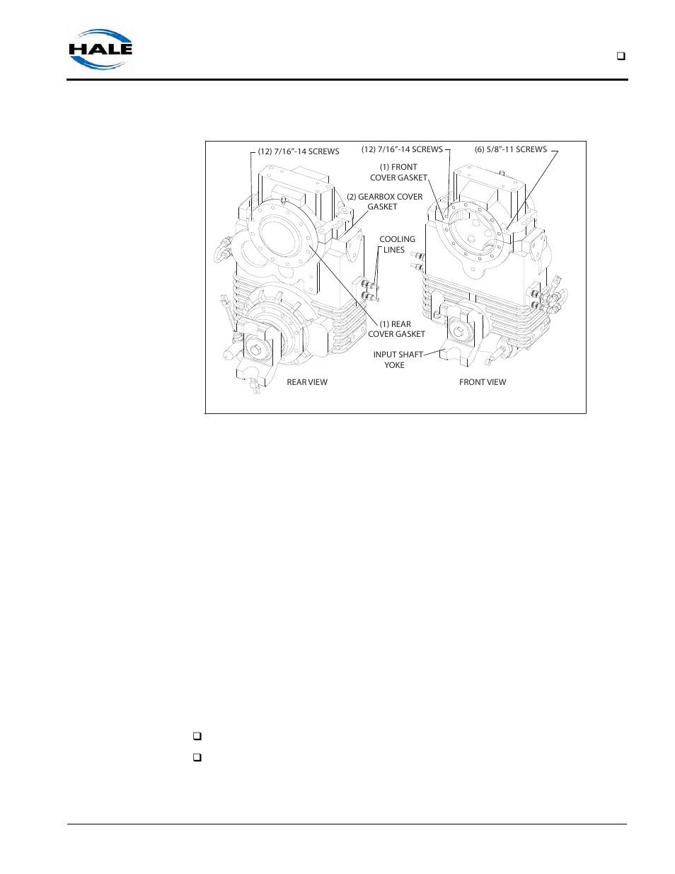 Figure 7-5: k gearbox removal, Installation - k series | Hale Q Series Muscle User Manual | Page 115 / 302