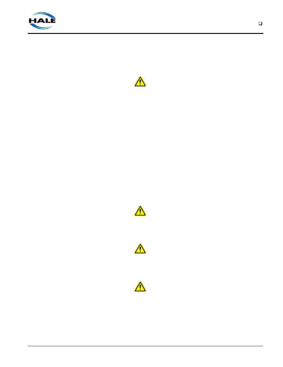 1 safety precautions, 1 definitions, 1safety precautions | Hale Q Series Muscle User Manual | Page 13 / 302