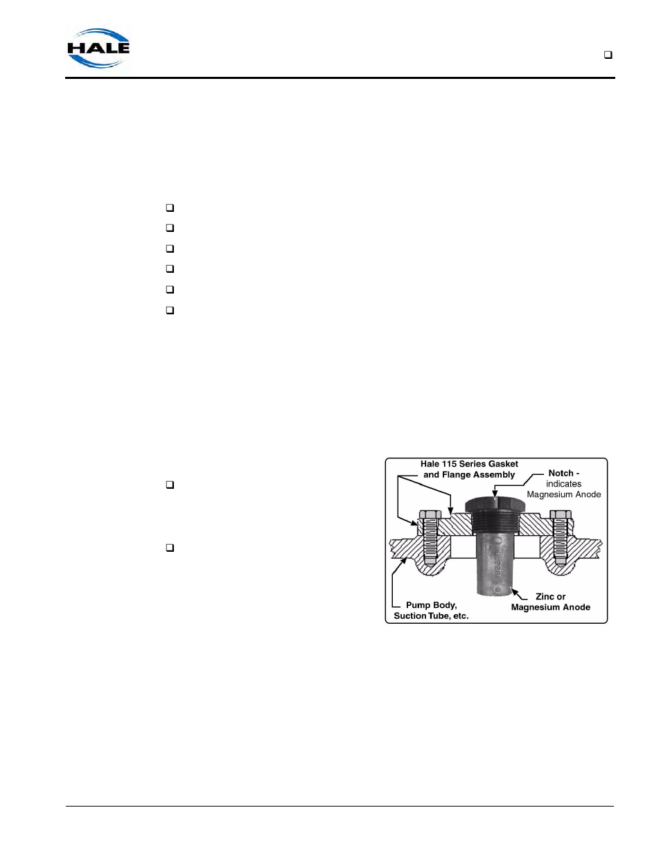 3 accessories / options, 1 anodes, Figure 3-1: hale 1-1/4” npt anode | 3accessories / options | Hale Q Series Muscle User Manual | Page 37 / 302