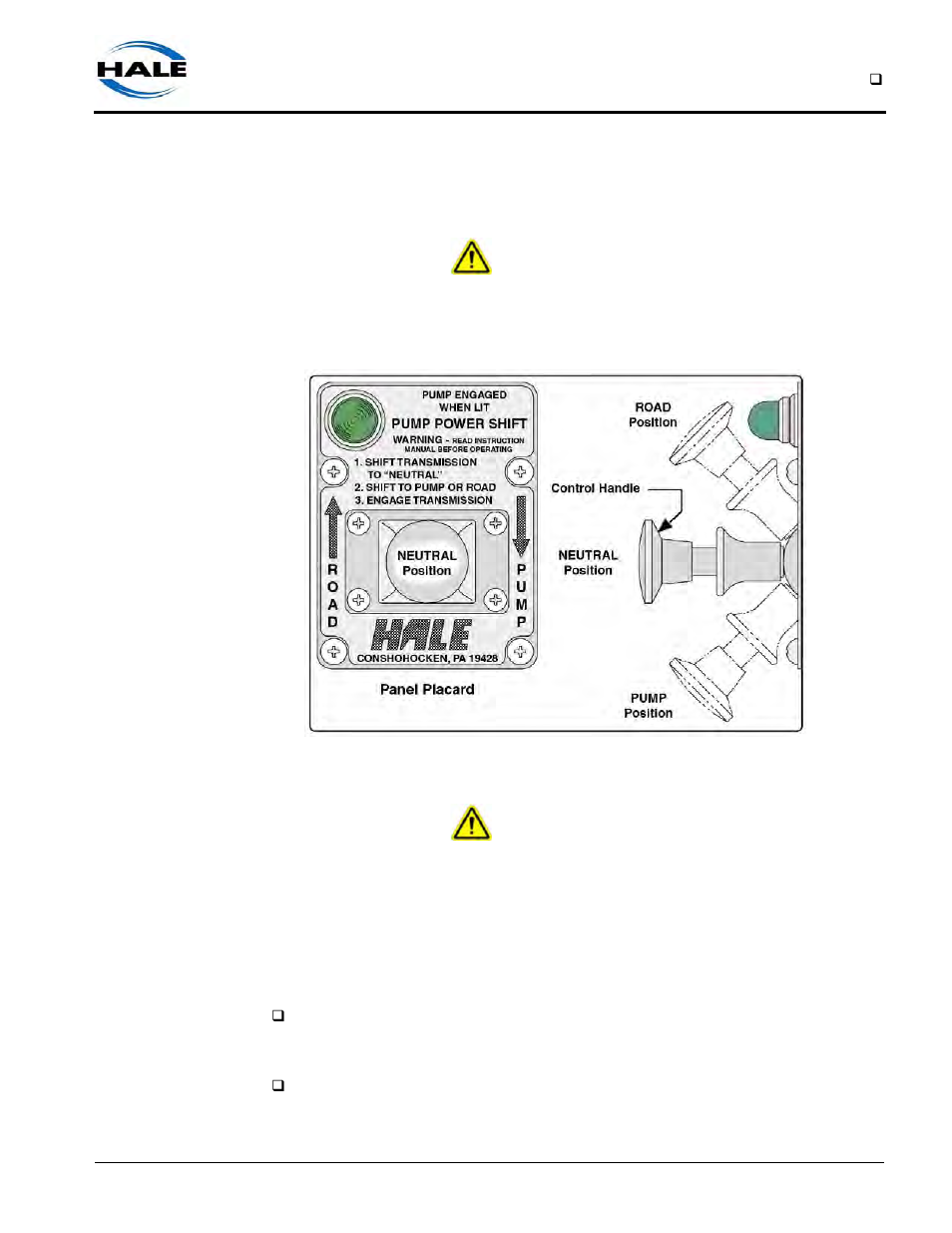 Figure 4-1: driver’s compartment indicator lights | Hale Q Series Muscle User Manual | Page 55 / 302