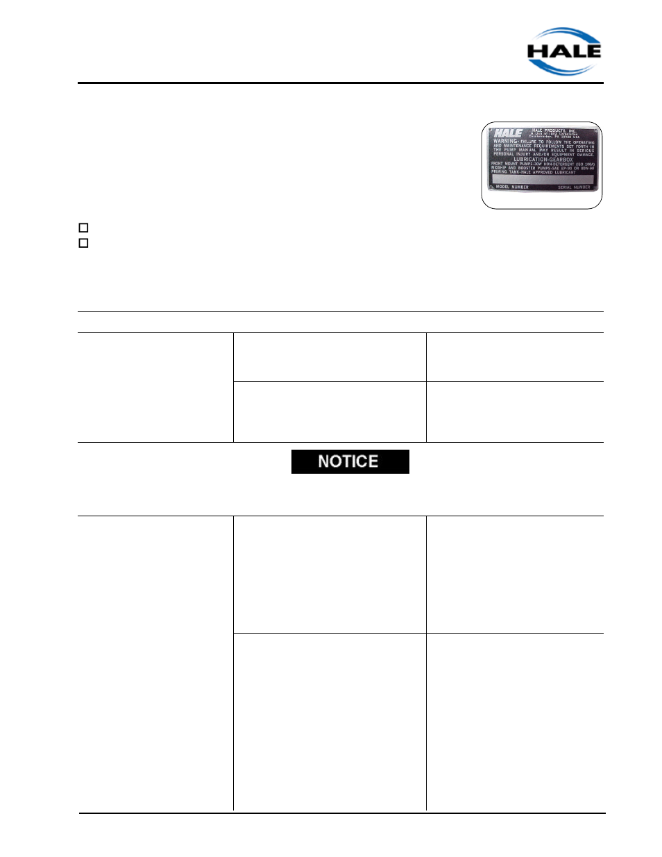 Hale 2CBP User Manual | Page 29 / 70