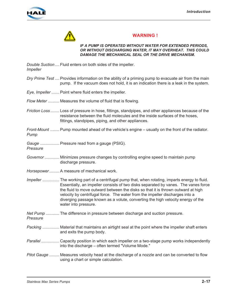 Hale SMR User Manual | Page 31 / 136
