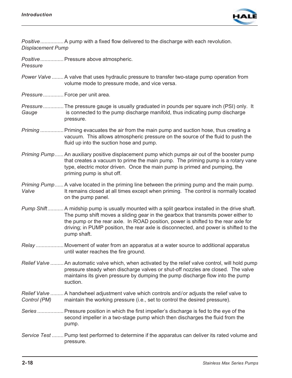 Hale SMR User Manual | Page 32 / 136