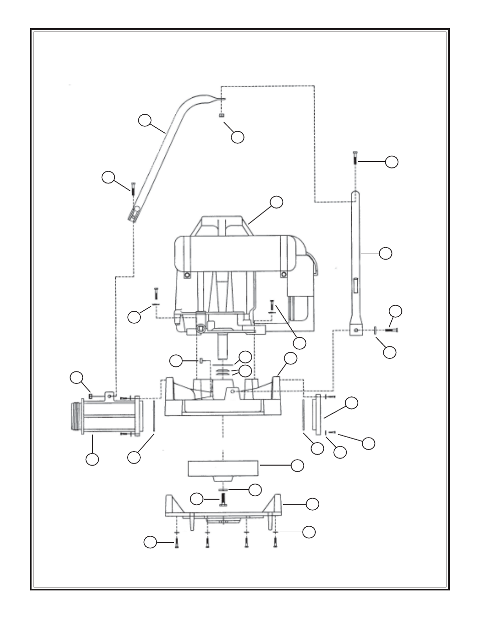 Chief 11.5hp parts breakdown | Hale 11HP Super Chief User Manual | Page 9 / 12