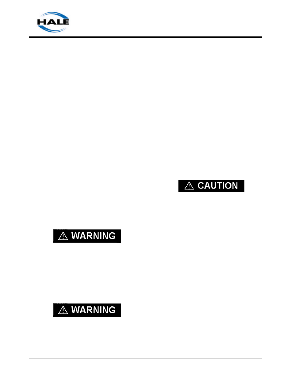 Hale MG User Manual | Page 37 / 162