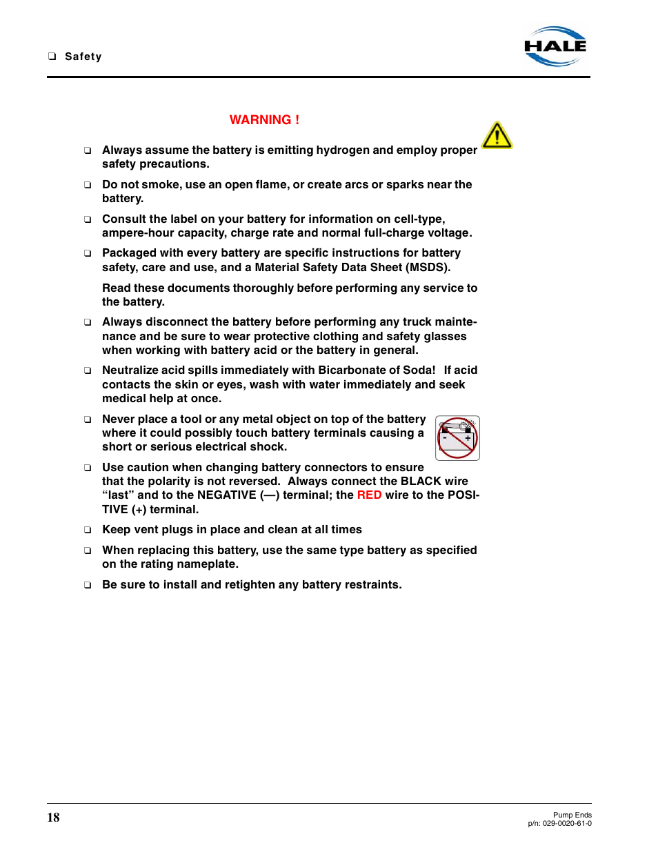 Hale 80FC User Manual | Page 18 / 190