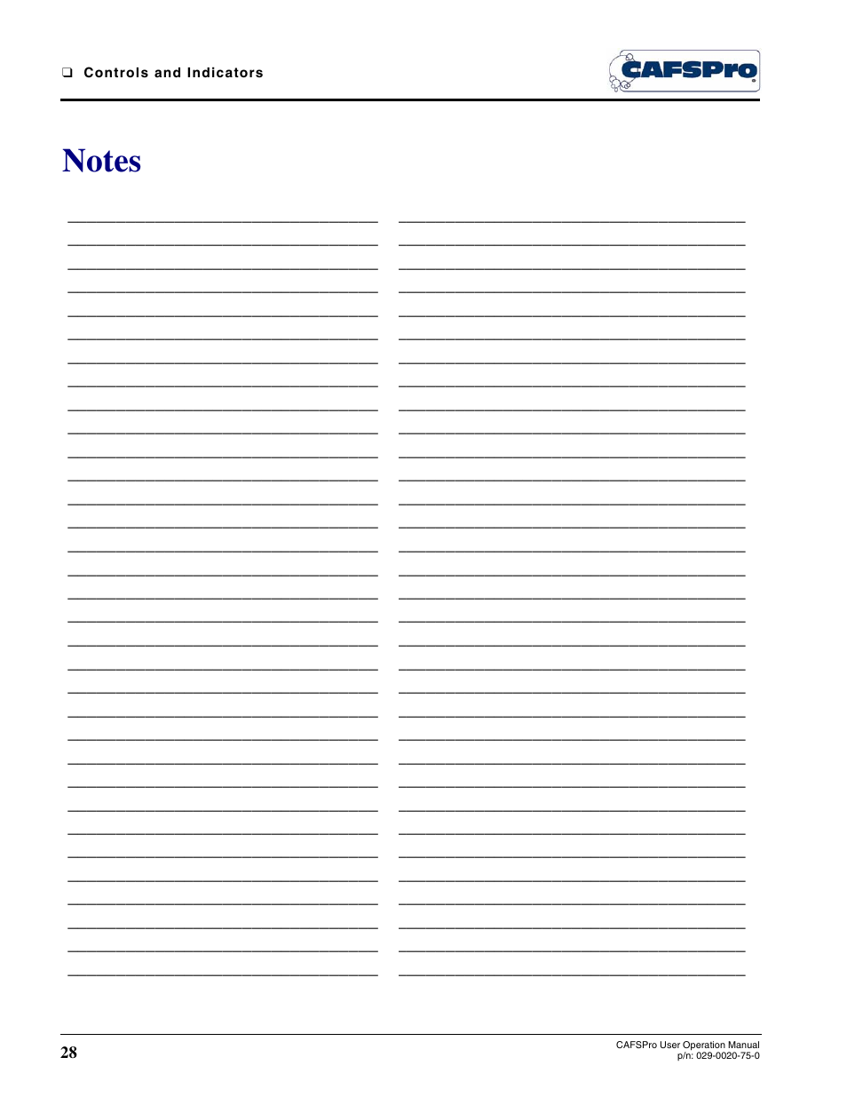 Hale CAFSPro User Manual | Page 28 / 72