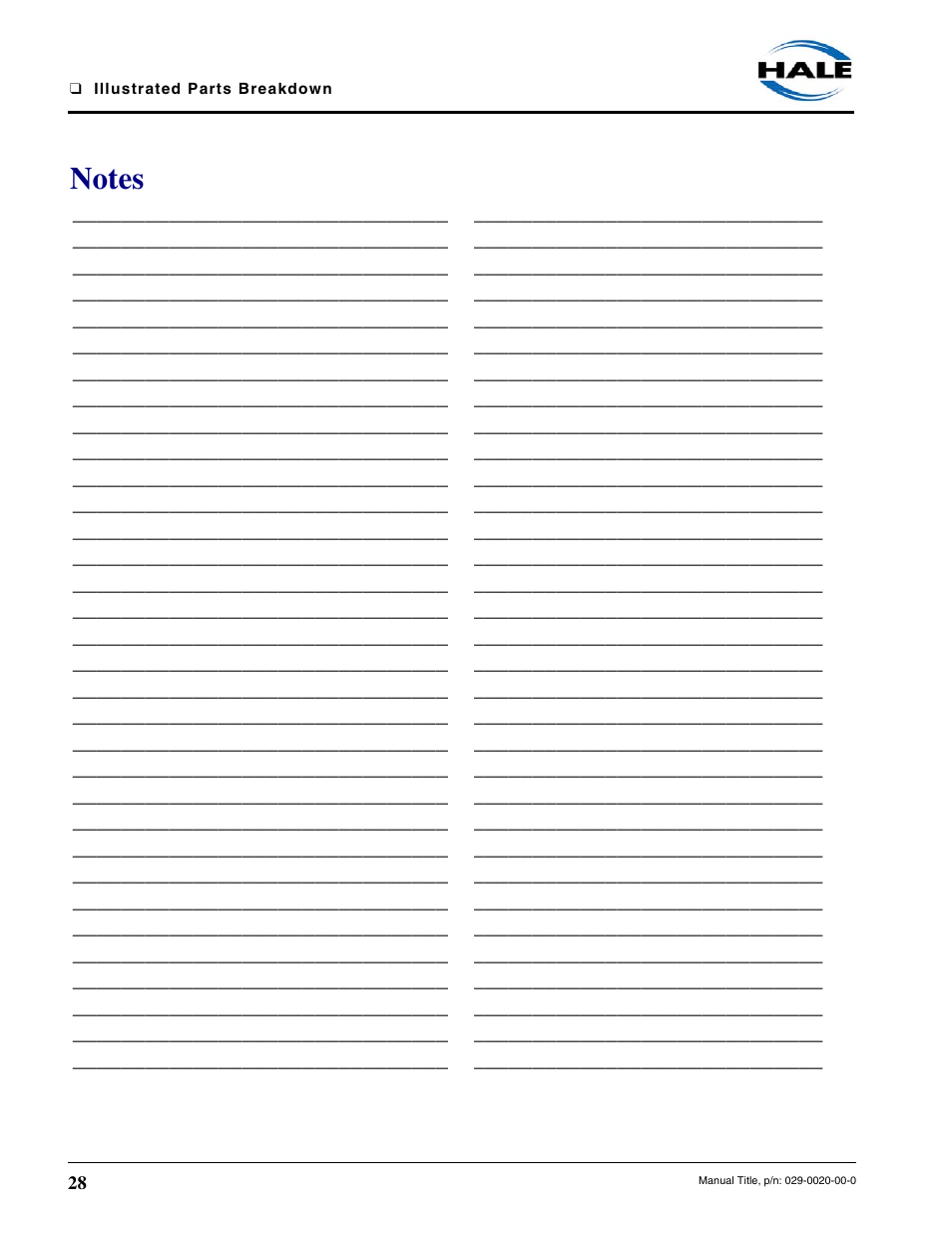 Class1 EZFill Foam Refill User Manual | Page 28 / 46