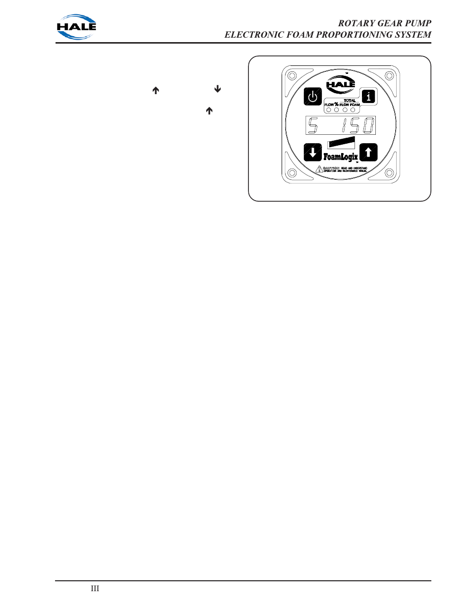 Hale 5.0 FoamLogix User Manual | Page 85 / 122