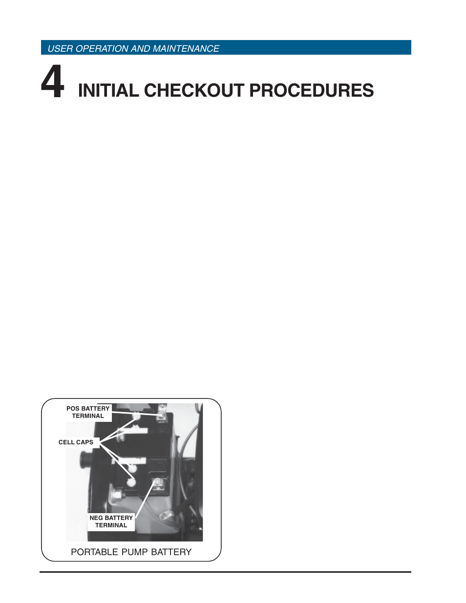 Initial checkout procedures | Hale HP Series User Manual | Page 18 / 72