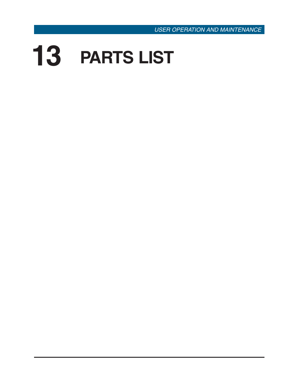 Parts list | Hale HP Series User Manual | Page 51 / 72