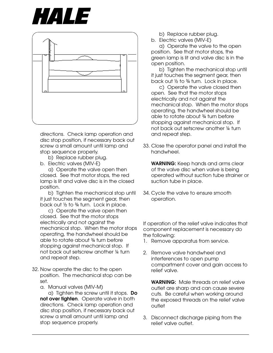Aster, Ntake, Alve | Hale Master Intake Valve User Manual | Page 27 / 46