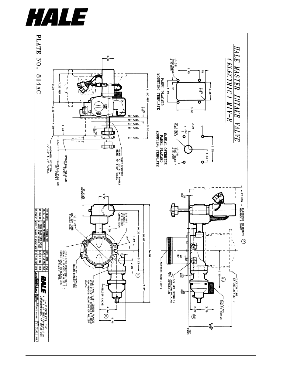 Hale Master Intake Valve User Manual | Page 42 / 46