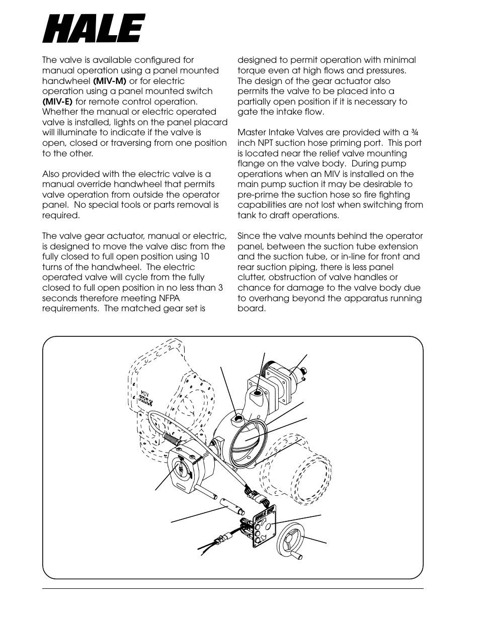 Aster, Ntake, Alve | Hale Master Intake Valve User Manual | Page 6 / 46