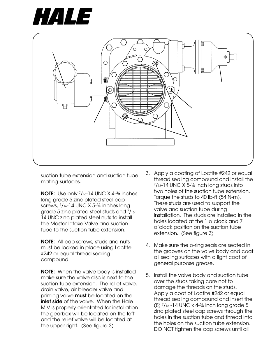 Aster, Ntake, Alve | Hale Master Intake Valve User Manual | Page 9 / 46