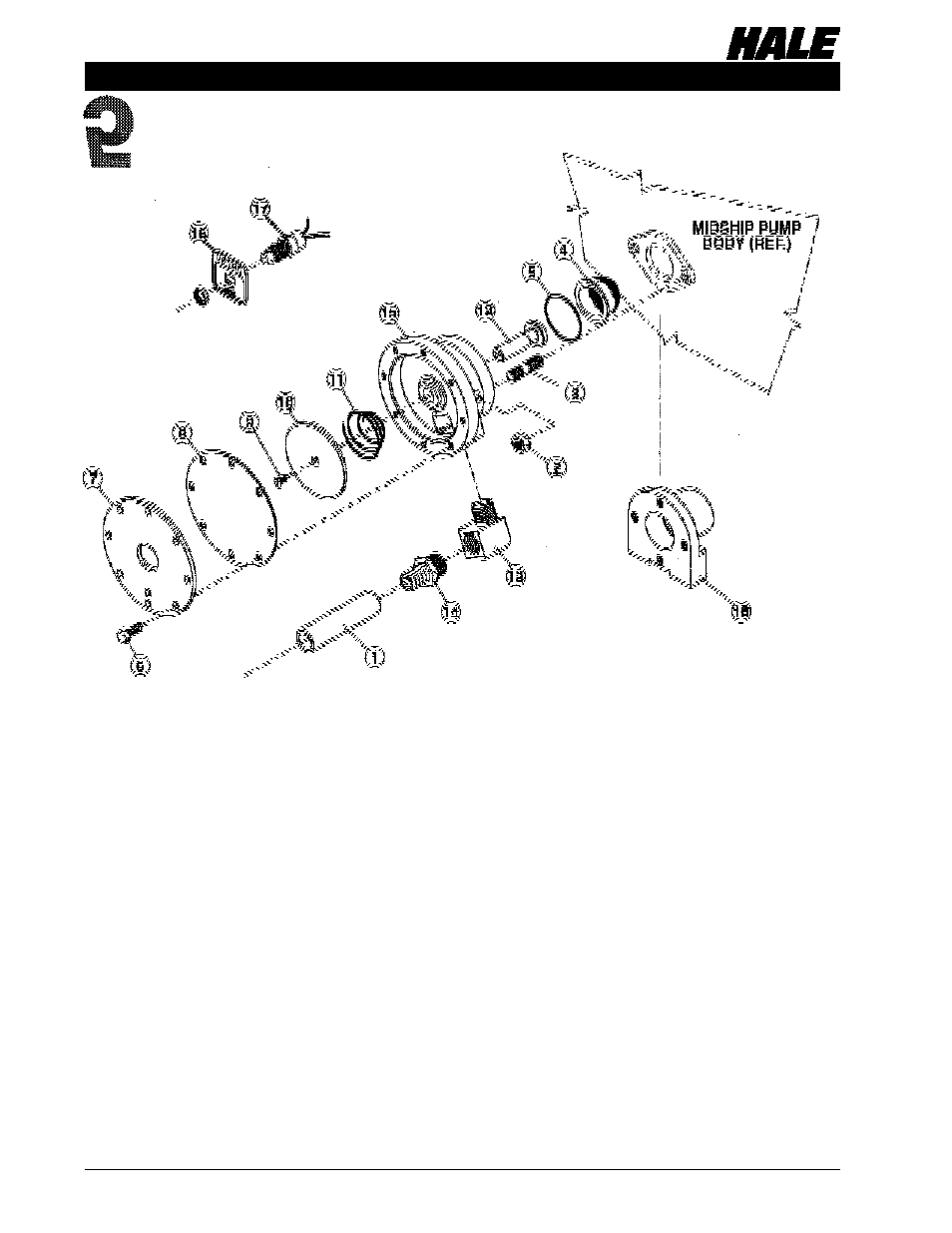 Parts list, Emi-automatic, Riming | Alve | Hale SPV User Manual | Page 14 / 16