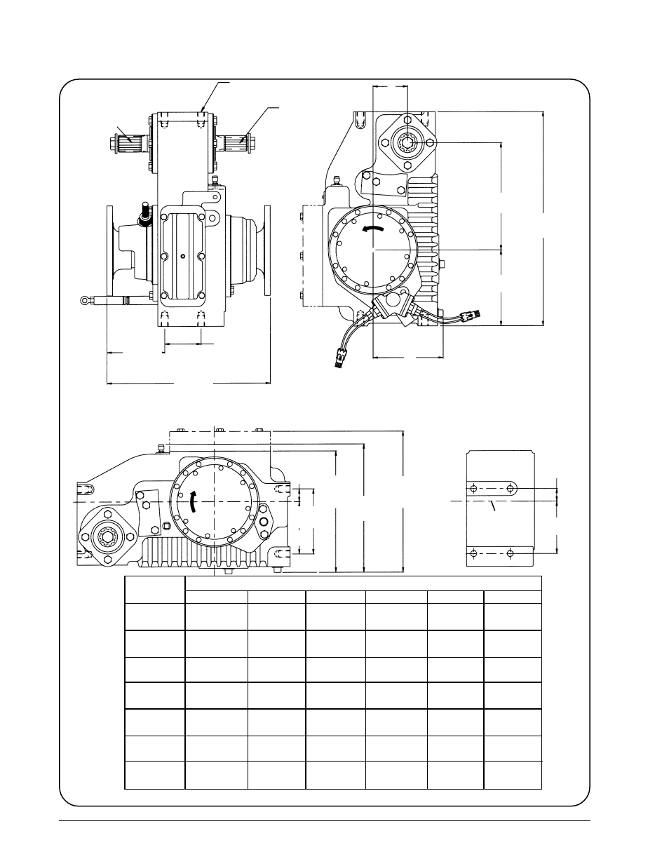 Split-shaft pto gearbox, Installation manual 10 | Hale RGA User Manual | Page 12 / 16